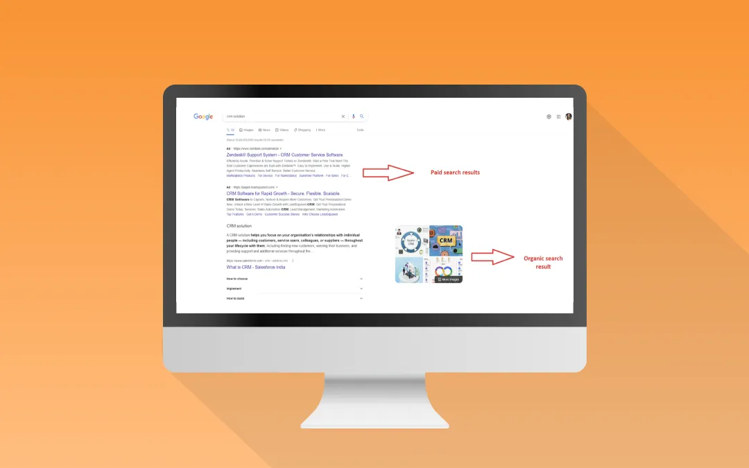 SEO Ranking - website's visibility on Search Engine Results Pages