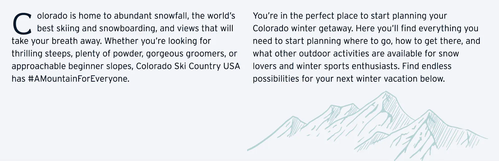 Colorado Ski Resorts