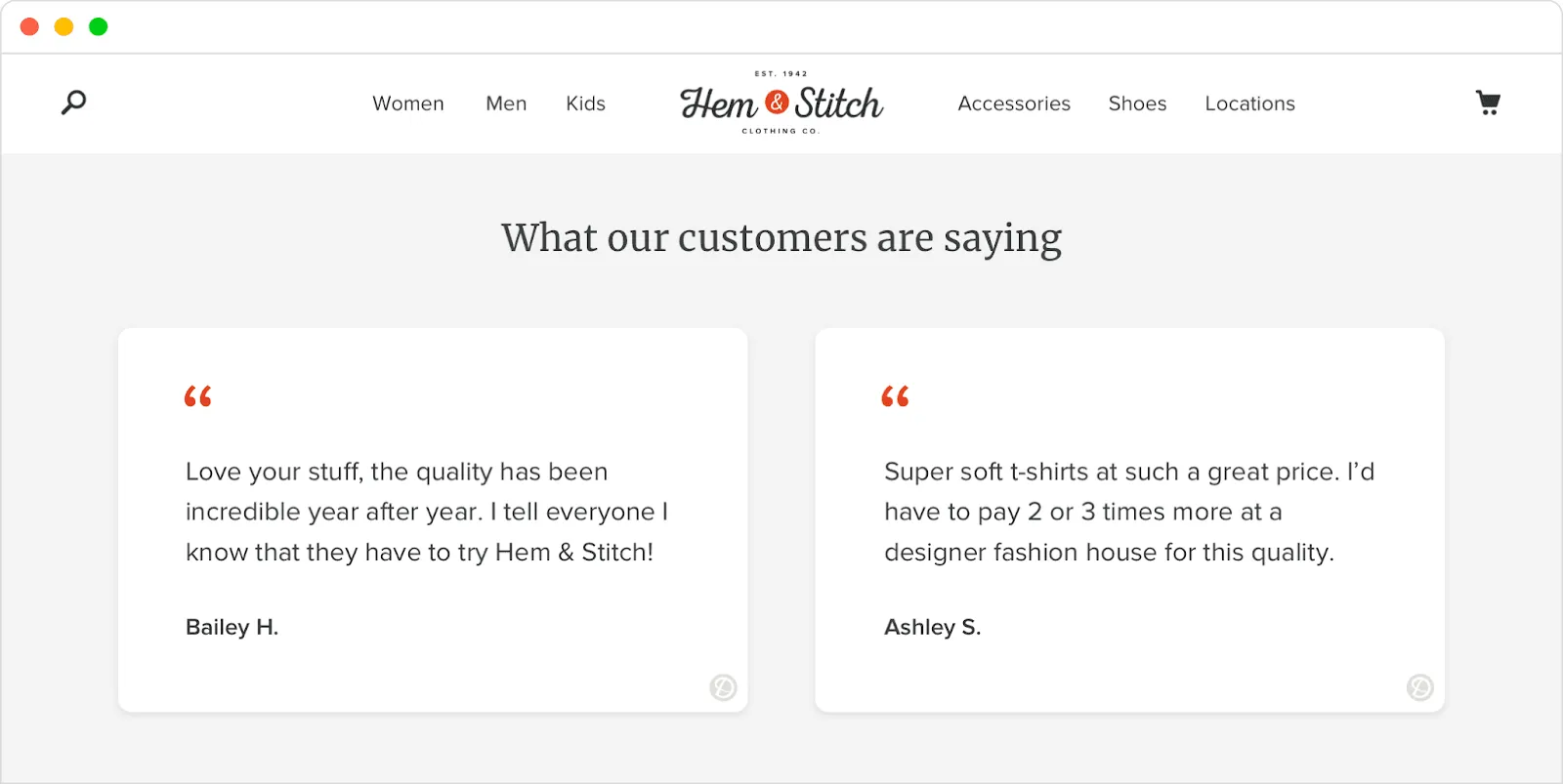 Share Customer Testimonial