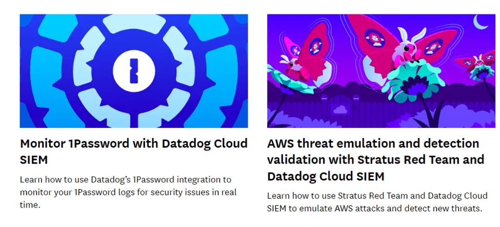 Write solid content for your B2B prospects while outranking your competition - Datadog example