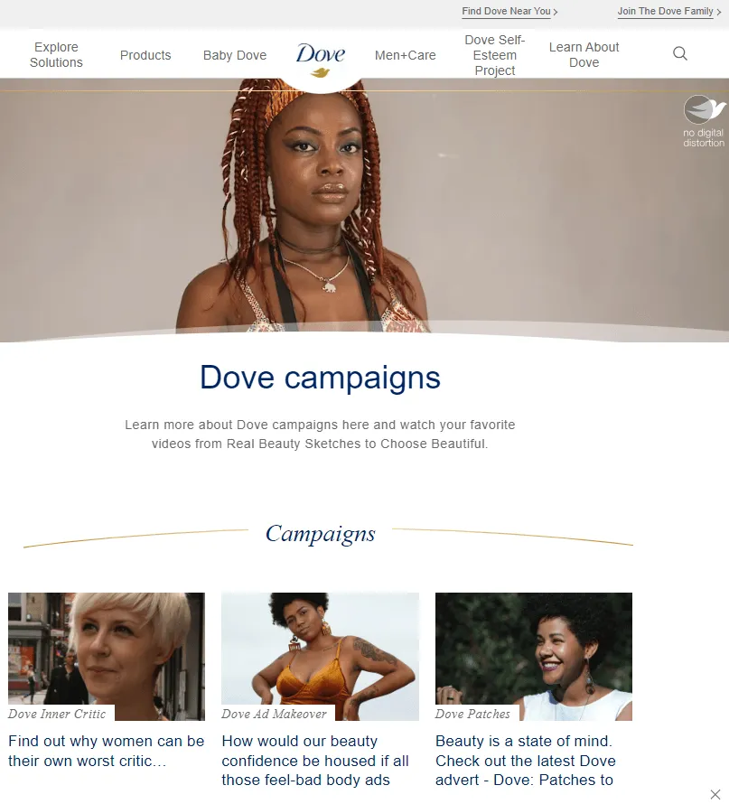 Dove - "Real Beauty" Campaign