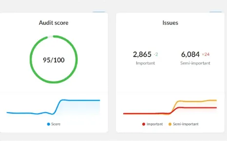 Website Audit Tool Graph