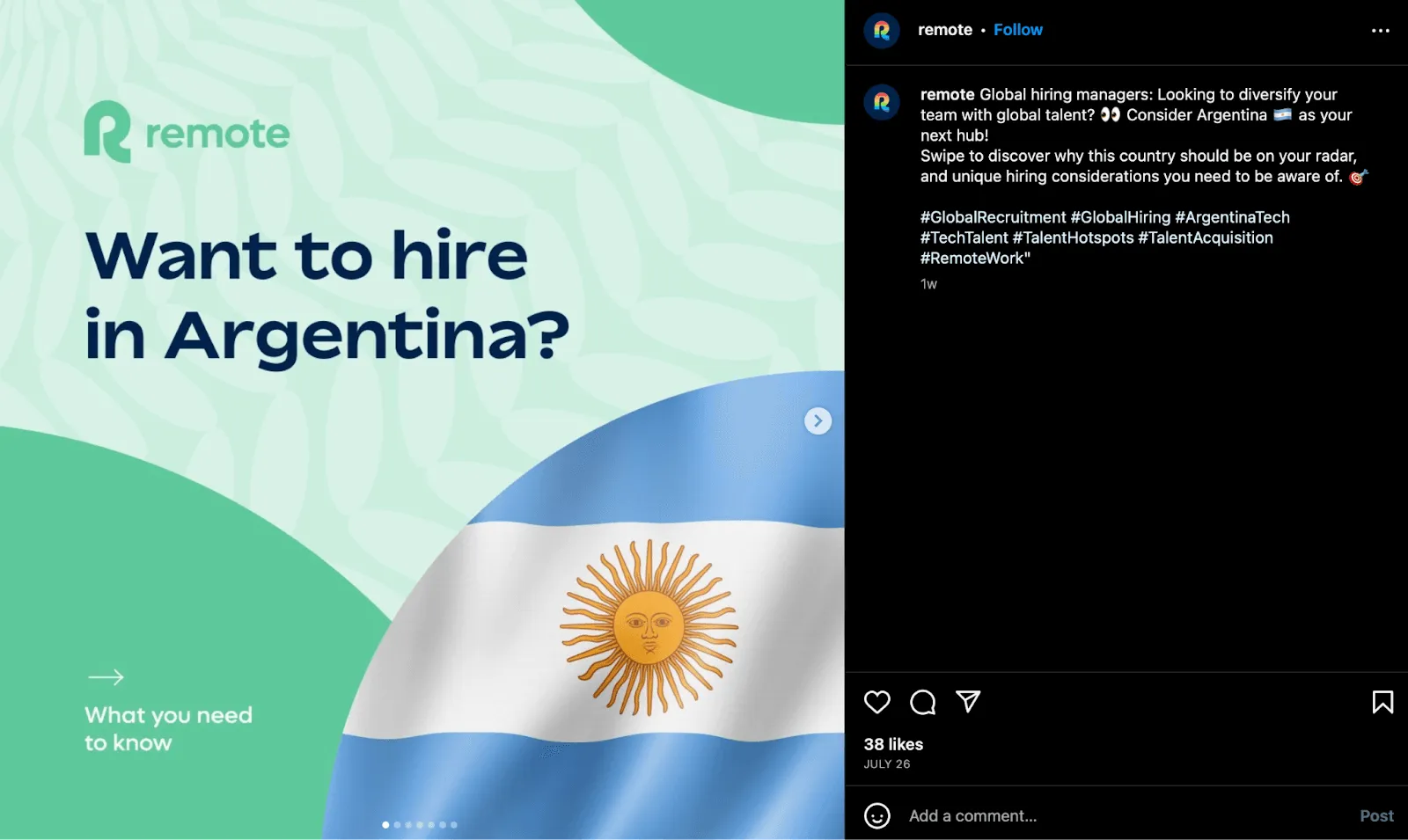 Snippet From Remote - Instagram